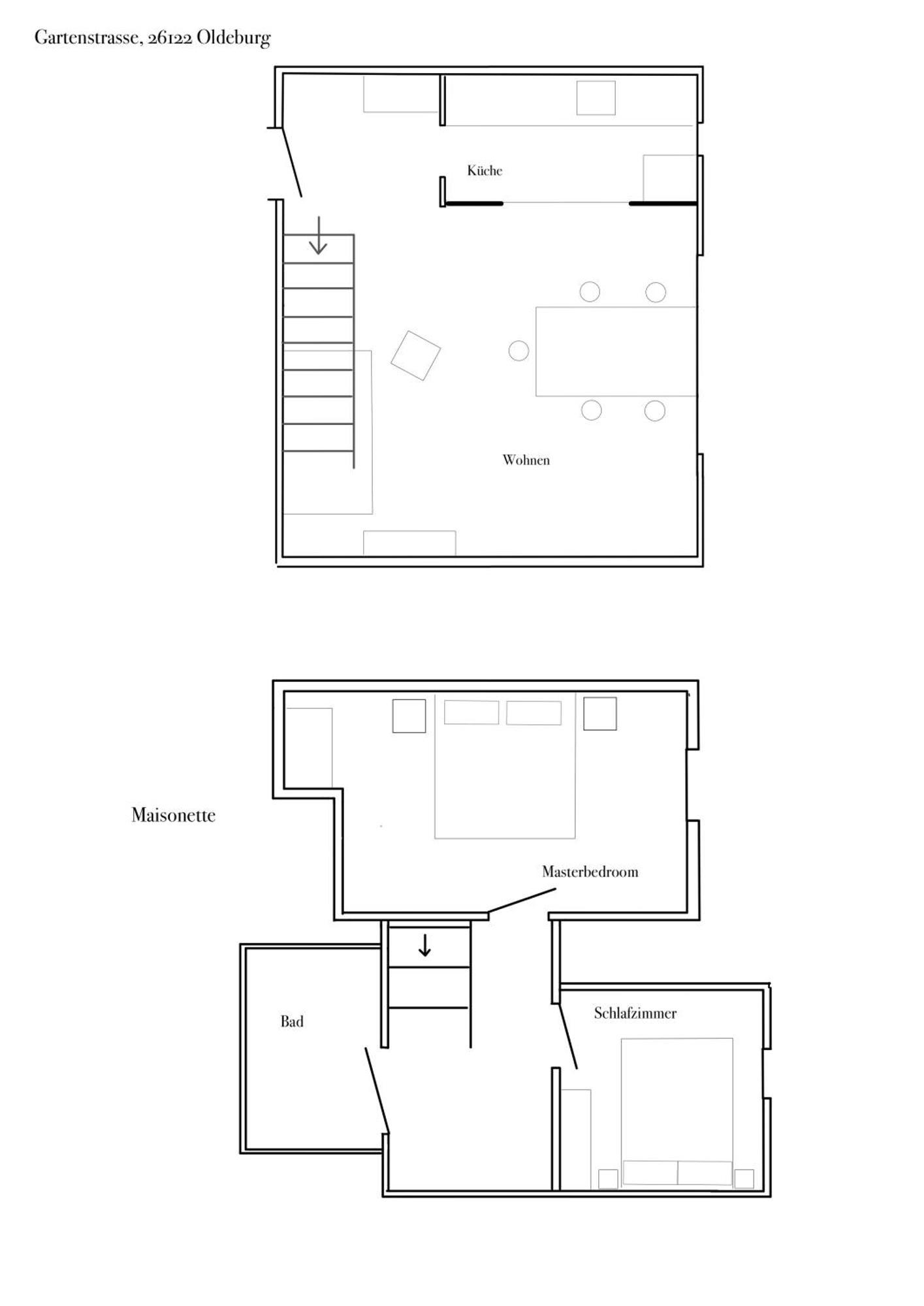 Apt Prinz Leopold - Zentral - Zimmerprinzen Oldenburg Luaran gambar